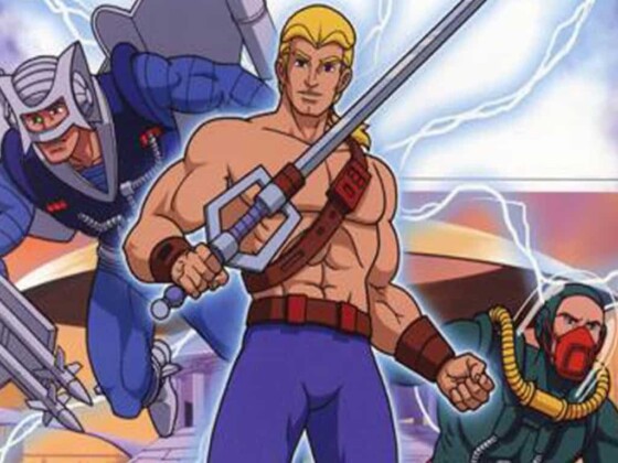 DVD cover image of awful 90s Adventures of He-Man show