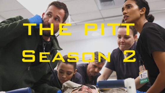 Hero image The Pitt Season 2, featuring Dr. Robby and Dr. Mohan